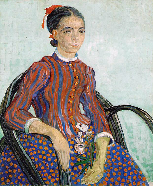 Vincent Van Gogh La Mousmé (1888)